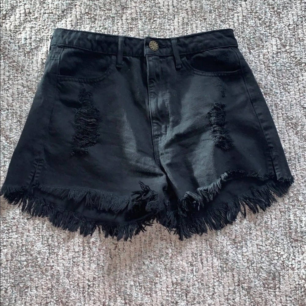 SHOW ME YOUR MUMU High Wasted Shorts